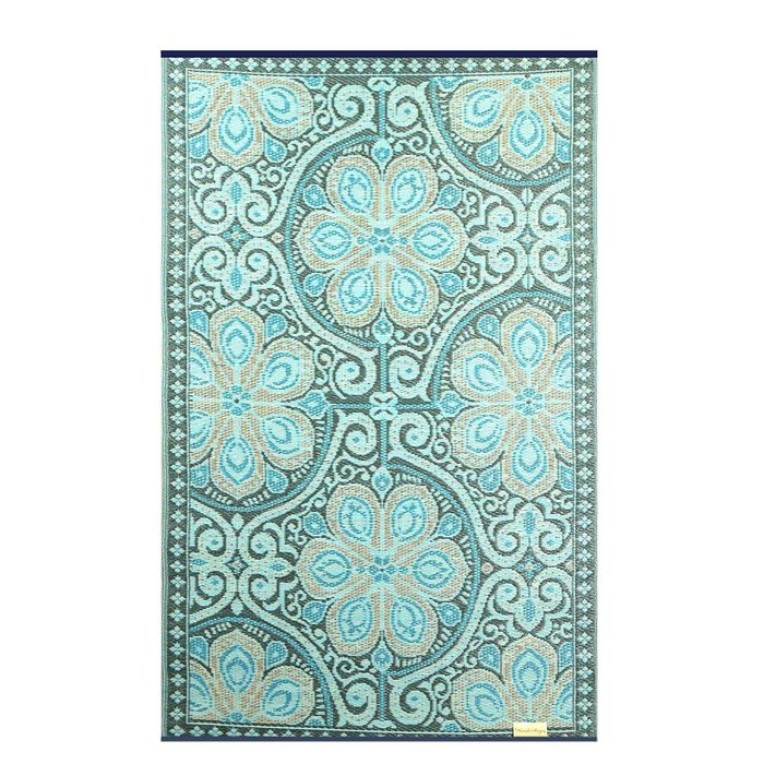 Wonder Rugs Blauw groot magisch buitenkleed