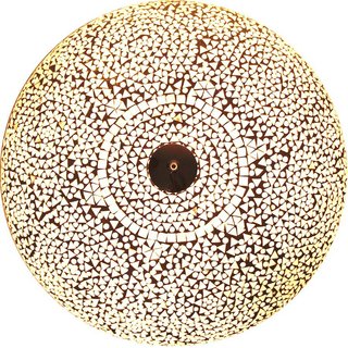 Witte grote plafonniere