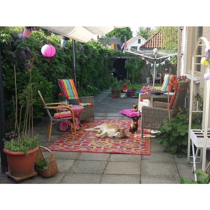 Wonder Rugs Kleurrijk tuincarpet Soukh