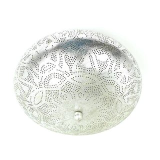 Zilveren oosterse plafonniere