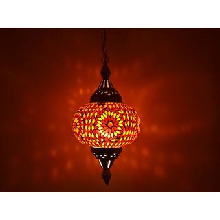 Oosterse hanglamp rood