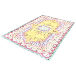 Kleurrijke rozenkelim