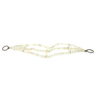 Embrasse kralengordijn transparant