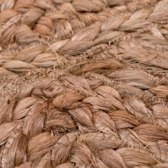 Jute vloerkleed zigzag