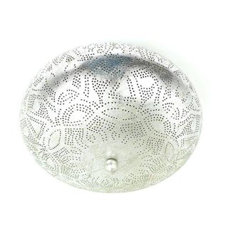 Filigrain plafonniere zilver