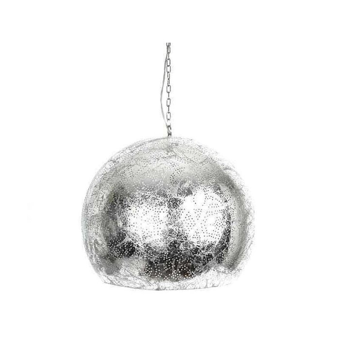 Filigrain oosterse hanglamp rond zilver