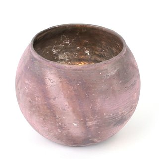 Waxinelicht roze parelmoer