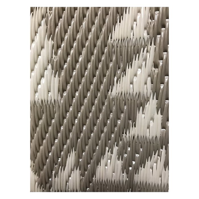 Wonder Rugs Rond buitenkleed grijs taupe