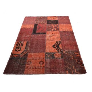 Kelim oranje vloerkleed