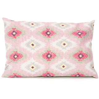 Pastel kelim rugkussen