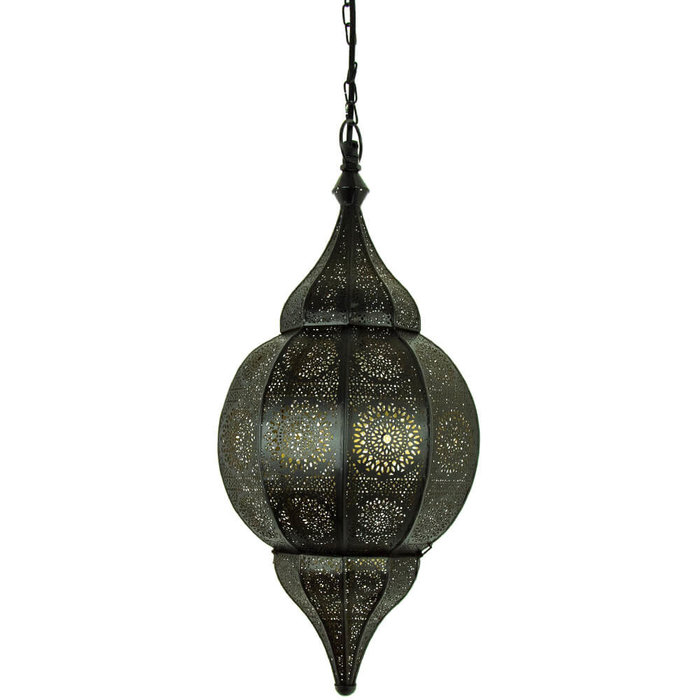 1001nacht hanglamp zwart goud