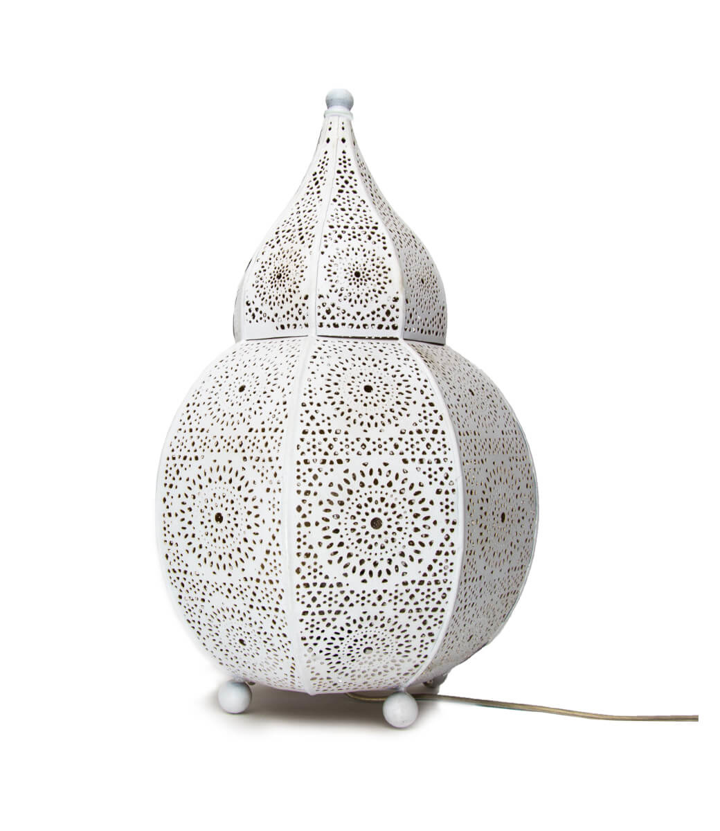 1001nacht witte wash tafellamp