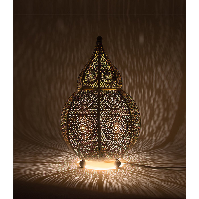 1001nacht witte wash tafellamp