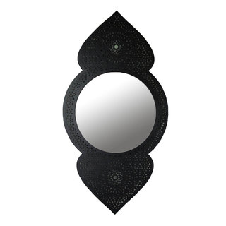 Zwarte oosterse spiegel