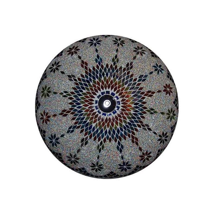 Oosterse plafonnière multi color kraal nieuw design