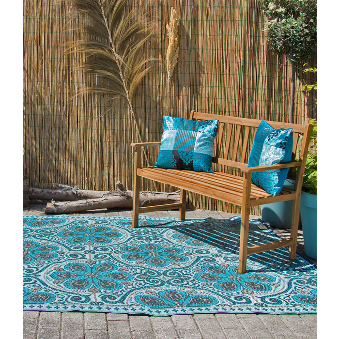Wonder Rugs Blauw groot magisch buitenkleed