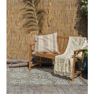 Wonder Rugs Bruin taupe orientaals buitenkleed