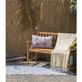 Buitenkleed balkon zilver ibiza