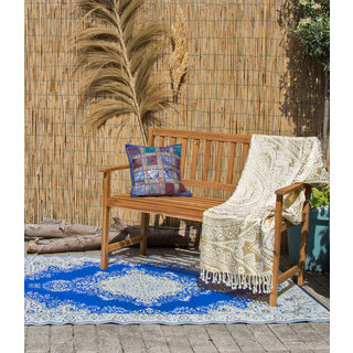 Wonder Rugs Luxe blauw tuincarpet