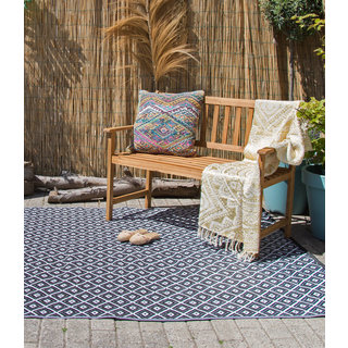 Zwart wit vloerkleed