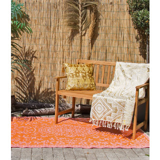 Wonder Rugs Oranje roze buitenkleed