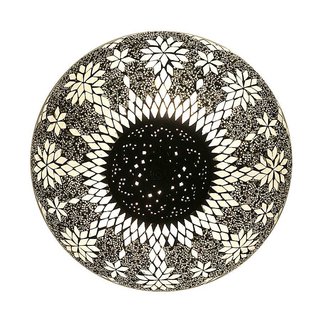 Transparante mozaiek plafonniere