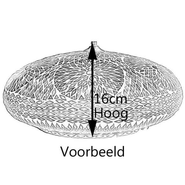 Oosterse plafonnière multi color kraal nieuw design