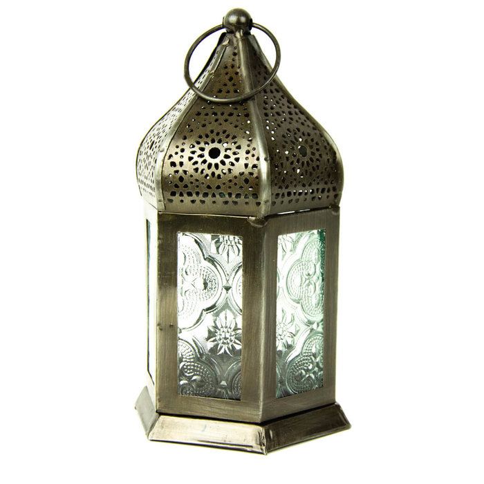 Zilver Indiaas windlicht