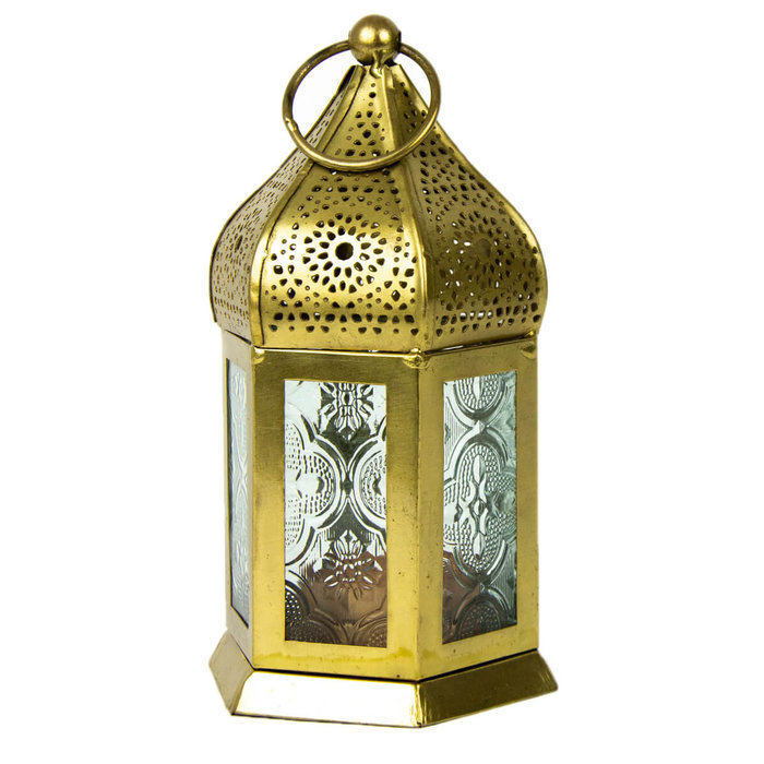Oosterse windlicht goud