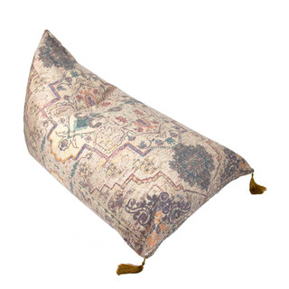 Beanbag kelim met kwasten