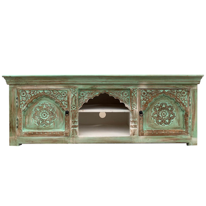 Turquoise tv kast
