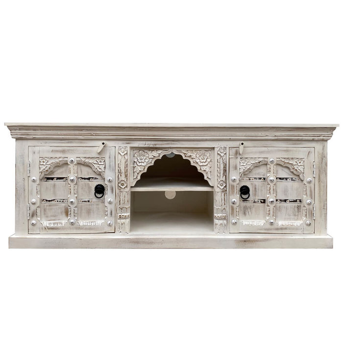 Oriëntaals witte tv kast