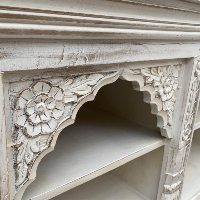 Oriëntaals witte tv kast