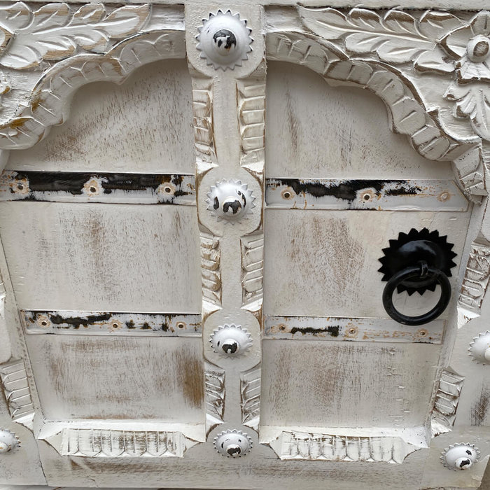 Oriëntaals witte tv kast