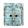 Badkamer wandkastje blauw