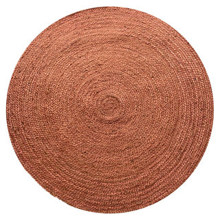 Wonder Rugs Marsala rond jute vloerkleed