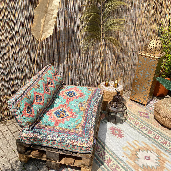 Palletkussen - pastel vintage