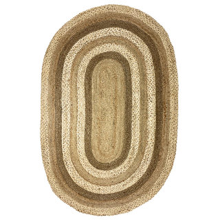Wonder Rugs Jute ovaal kleed