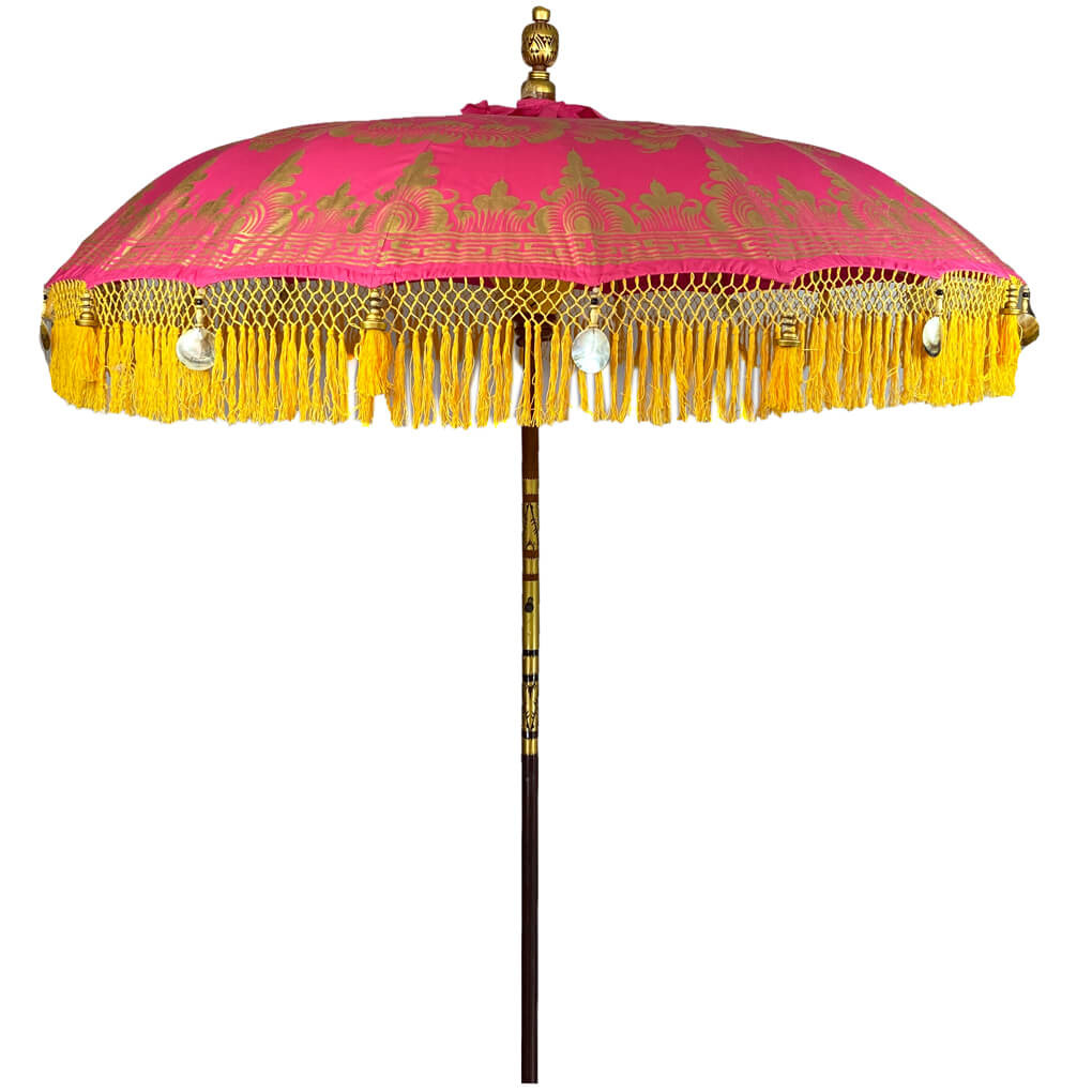 Cumulatief Honderd jaar Uitbreiding Marokkaanse parasol fuchsia - Merel in Wonderland