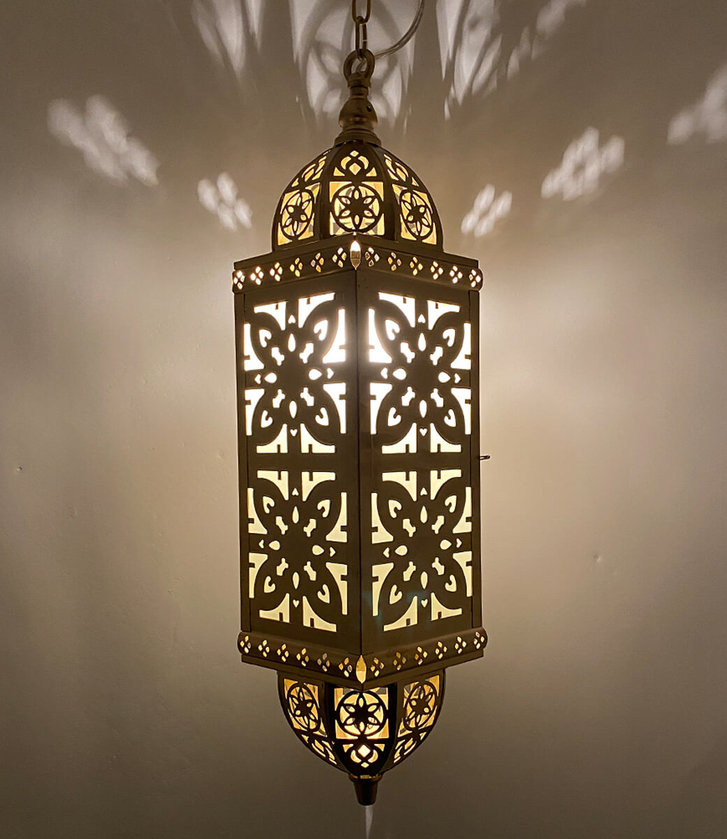 Verwoesting idioom Ontwijken Arabische gouden hanglamp sprookjesachtig - Merel in Wonderland