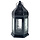 Buiten lantaarn zwart