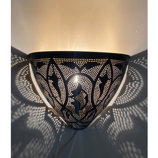 Oosterse wandlamp maantje