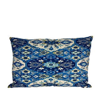 Kelim Delfts blauw kussen