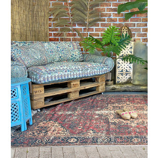 Buitenkleed red kelim