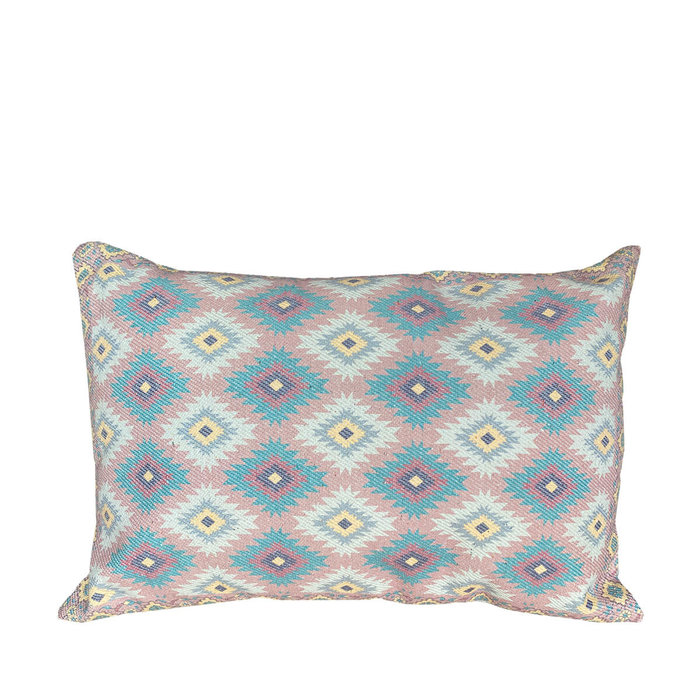 Pastel kelim kussen wieber