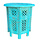 Turquoise oosterse bijzettafel