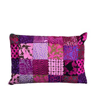 Sierkussen fuchsia roze