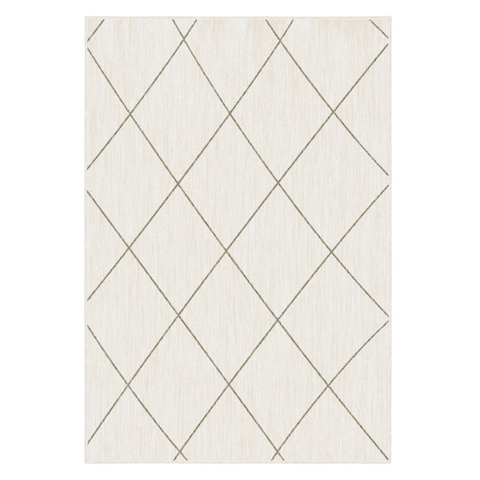 Wonder Rugs Jute buitenkleed creme