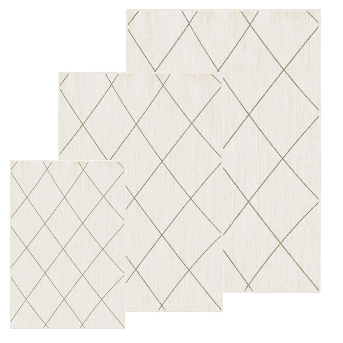 Wonder Rugs Jute buitenkleed creme