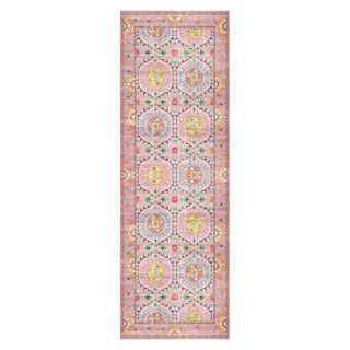 Wonder Rugs Loper/balkonkleed licht roze